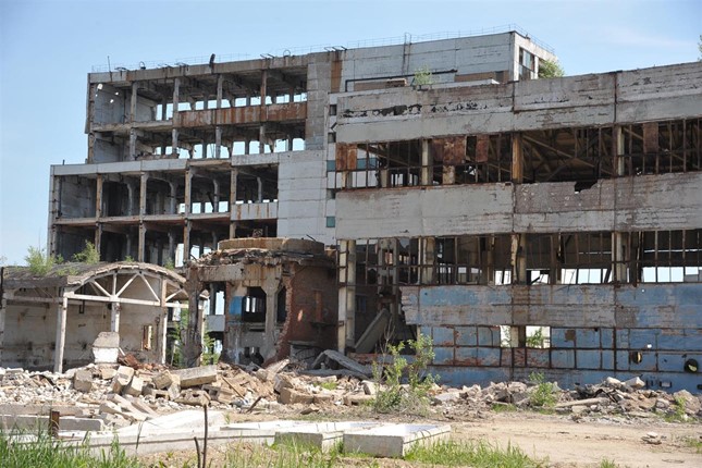 Территория бывшего ОАО "Средне-Волжский завод химикатов" по адресу: Самарская область, г. Чапаевск